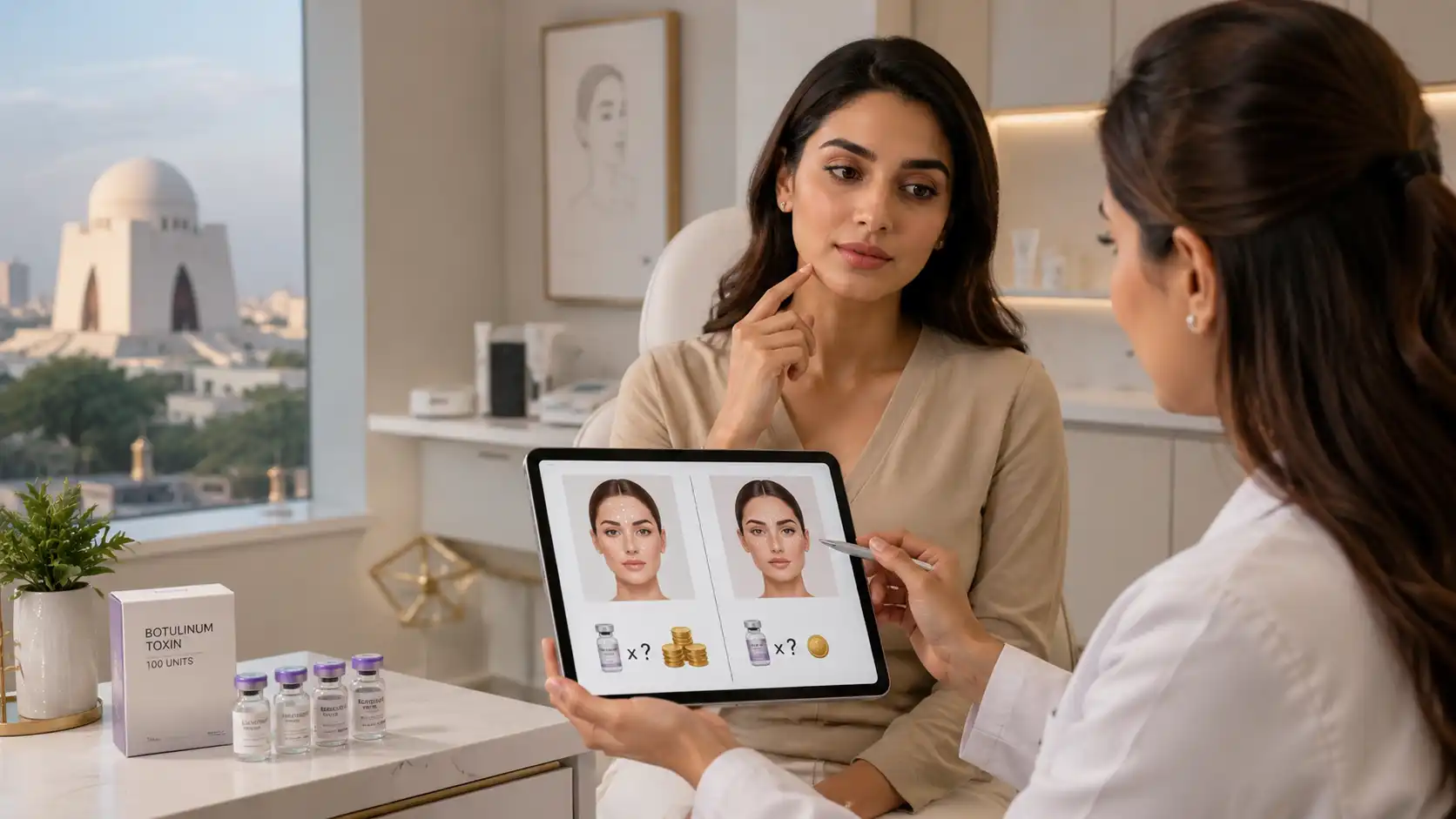 Botox Price in Karachi 2026: Per-Unit vs Per-Area Pricing Explained