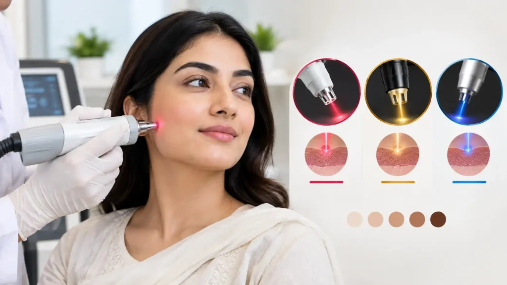 Diode vs Alexandrite vs NdYAG Laser Which Works Best on Pakistani Skin